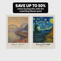 Van-Gogh's Painting of Newcastle Quayside Print