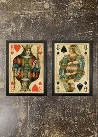 2 Prints & Frames - PLAYING CARDS 2