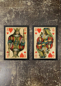 2 Prints & Frames - PLAYING CARDS 3