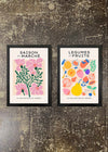2 Prints & Frames - FRUITS & FLOWERS