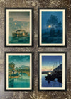 4 Prints & Frames - Hasui Kawase Bundle 02