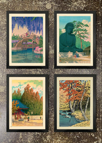 4 Prints & Frames - Hasui Kawase Bundle 04