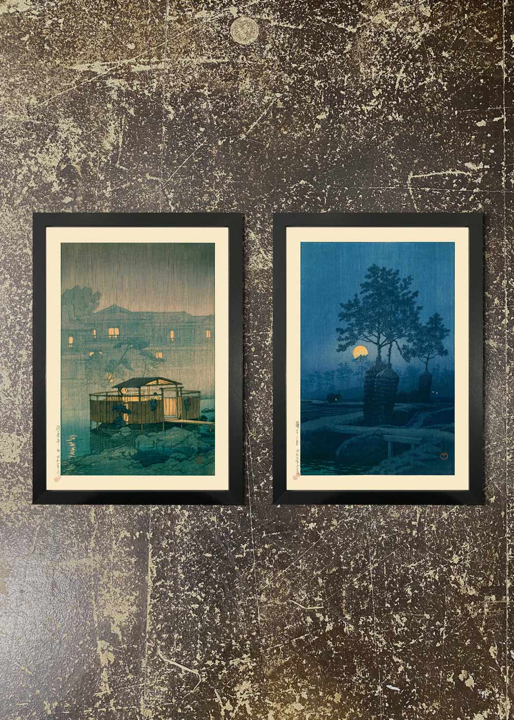 2 Prints & Frames - Hasui Kawase Bundle 02