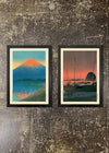 2 Framed 21x30cm Prints - Hasui Kawase Bundle 03