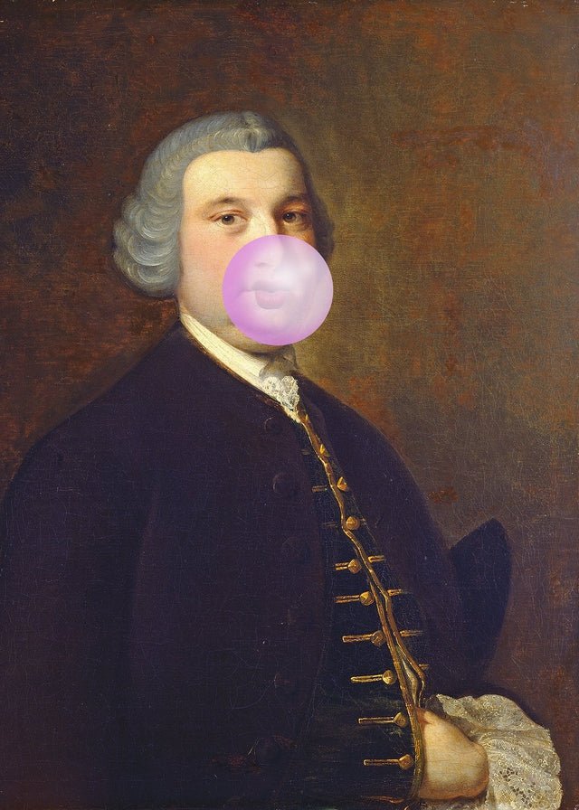 Bubblegum Gent 21x30cm Matte Clearance Print