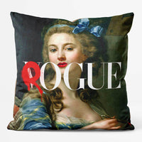 Rogue Altered Art Cushion