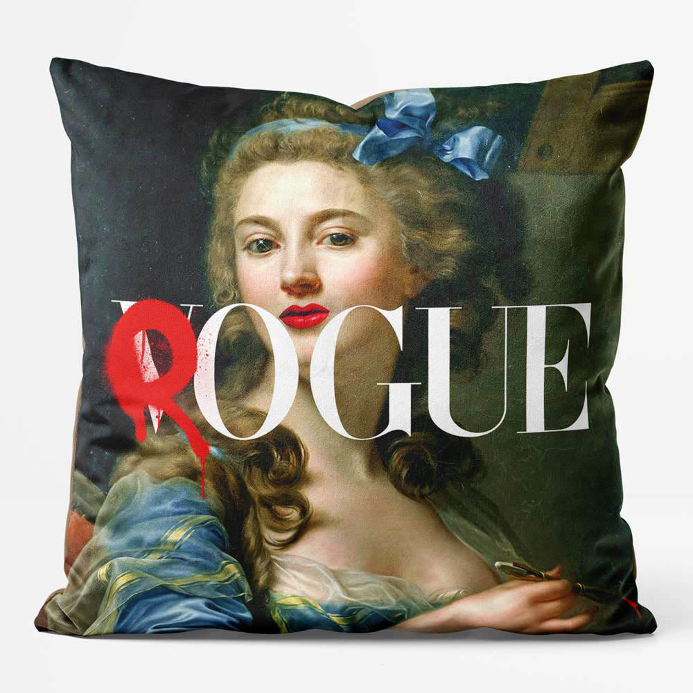 Rogue Altered Art Cushion