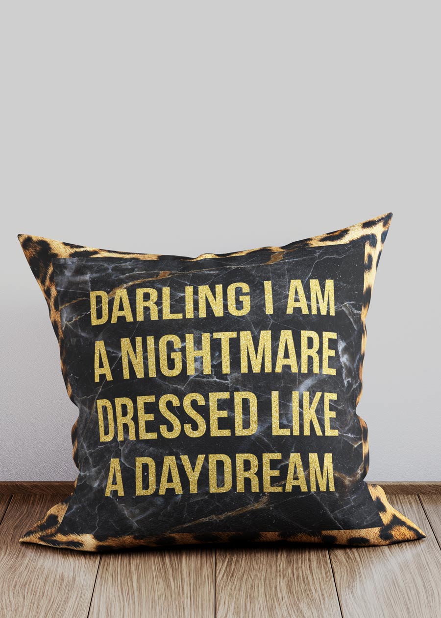Custom Lyrics Cushion