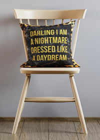 Custom Lyrics Cushion