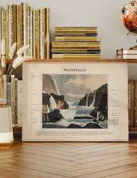 Waterfalls art print