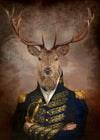 Stag Portrait Print