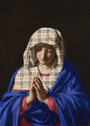 Virgin Mary Fashion Hood 70x100cm Matte Clearance Print