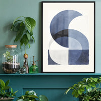 Boho Abstract Blue 1