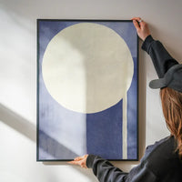 Boho Abstract Blue 2