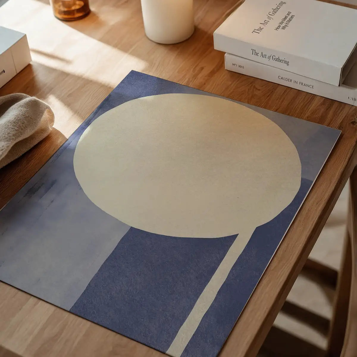 Boho Abstract Blue 2