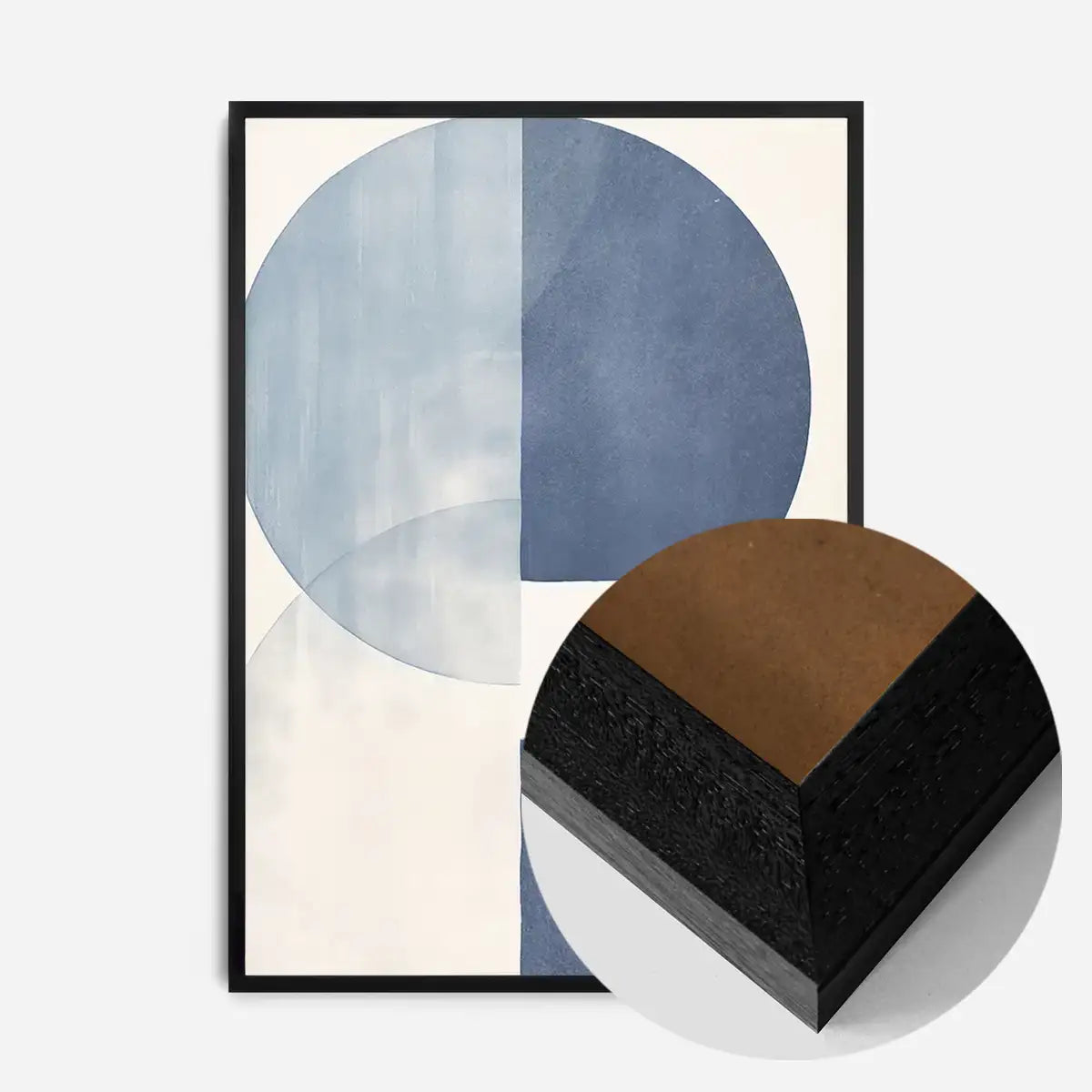 Boho Abstract Blue 3