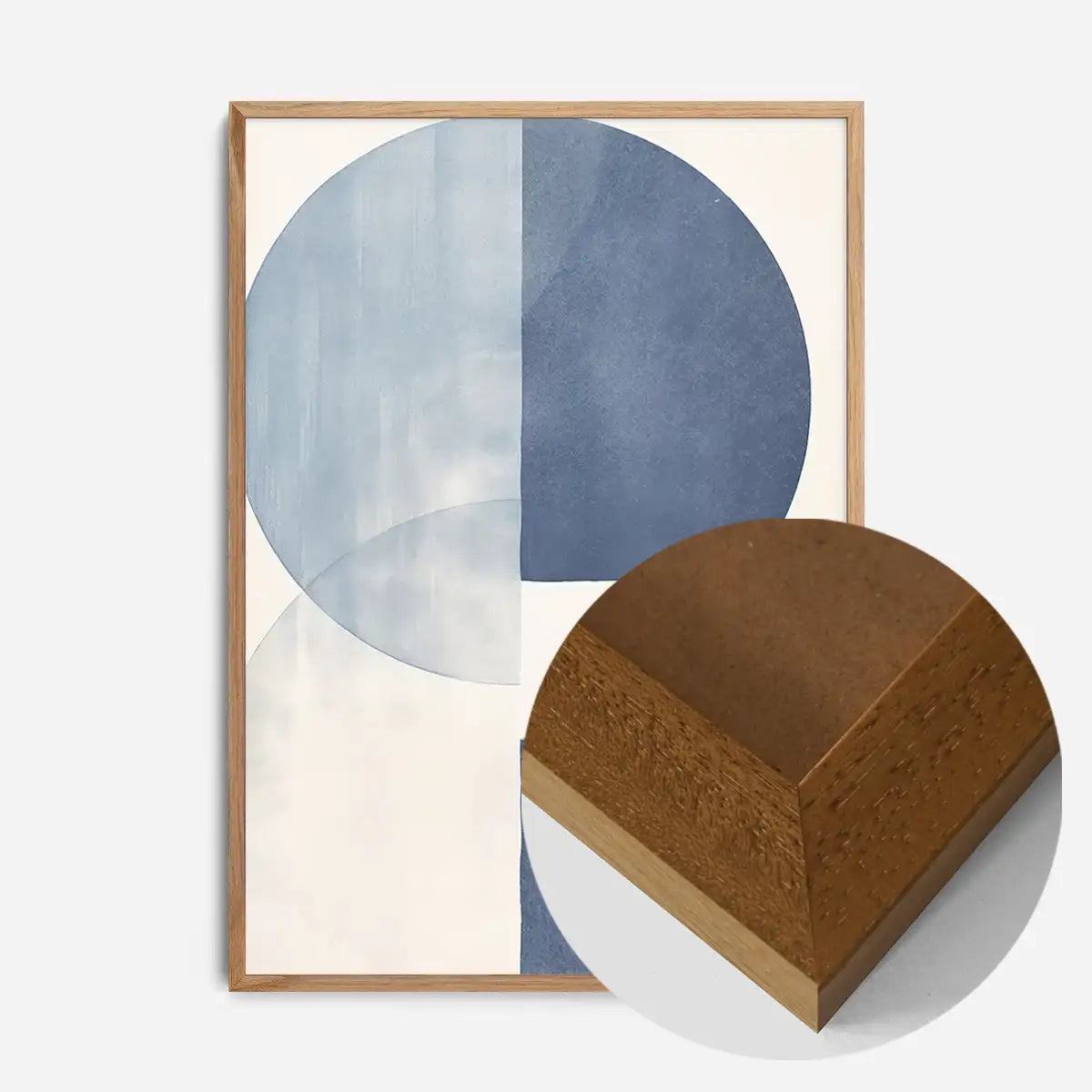 Boho Abstract Blue 3