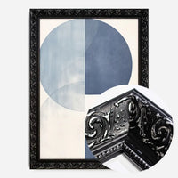 Boho Abstract Blue 3