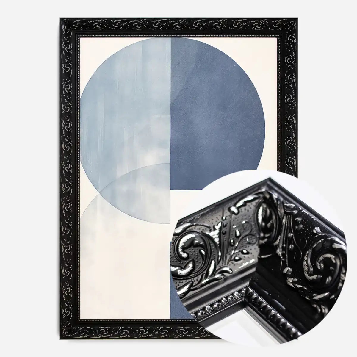 Boho Abstract Blue 3
