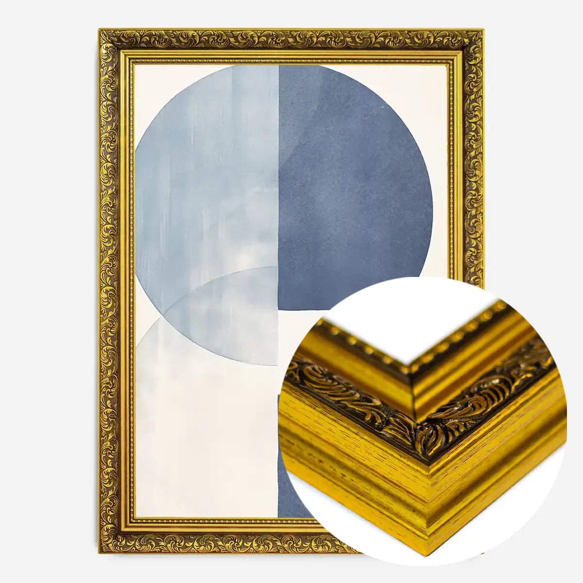Boho Abstract Blue 3