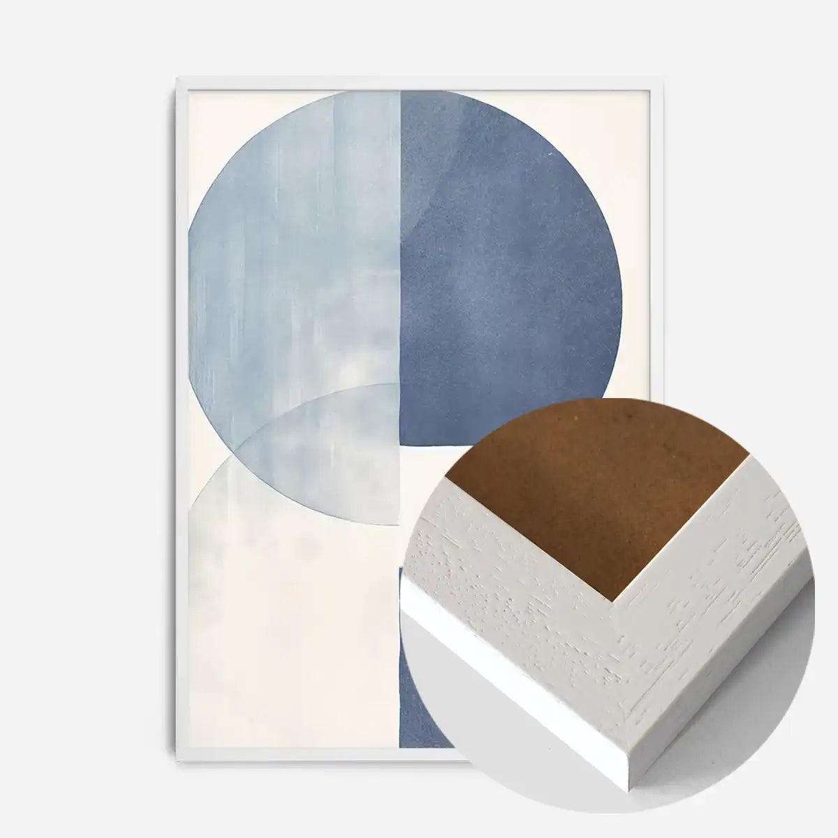 Boho Abstract Blue 3