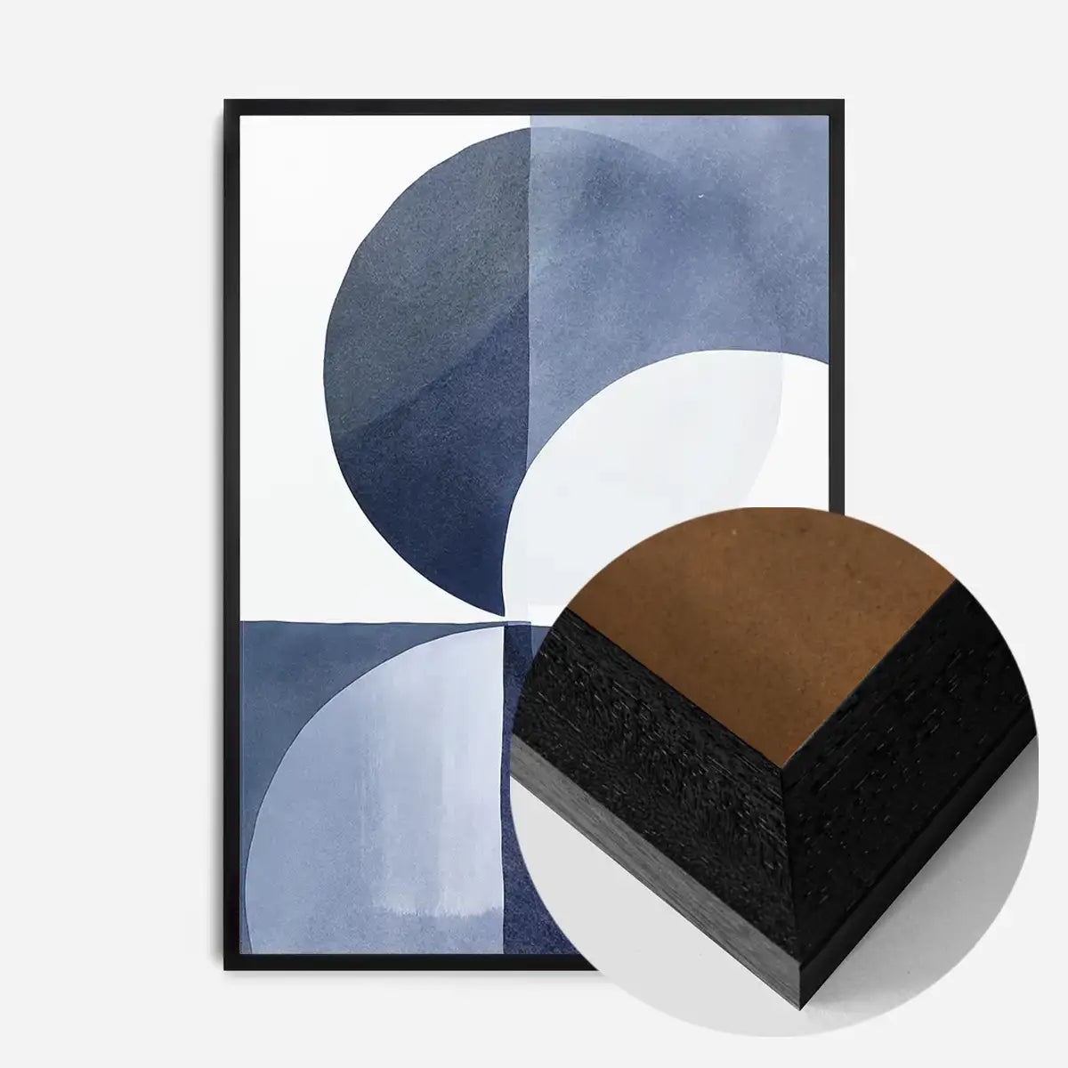 Boho Abstract Blue 4