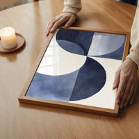 Boho Abstract Blue 4