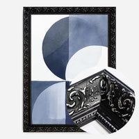 Boho Abstract Blue 4