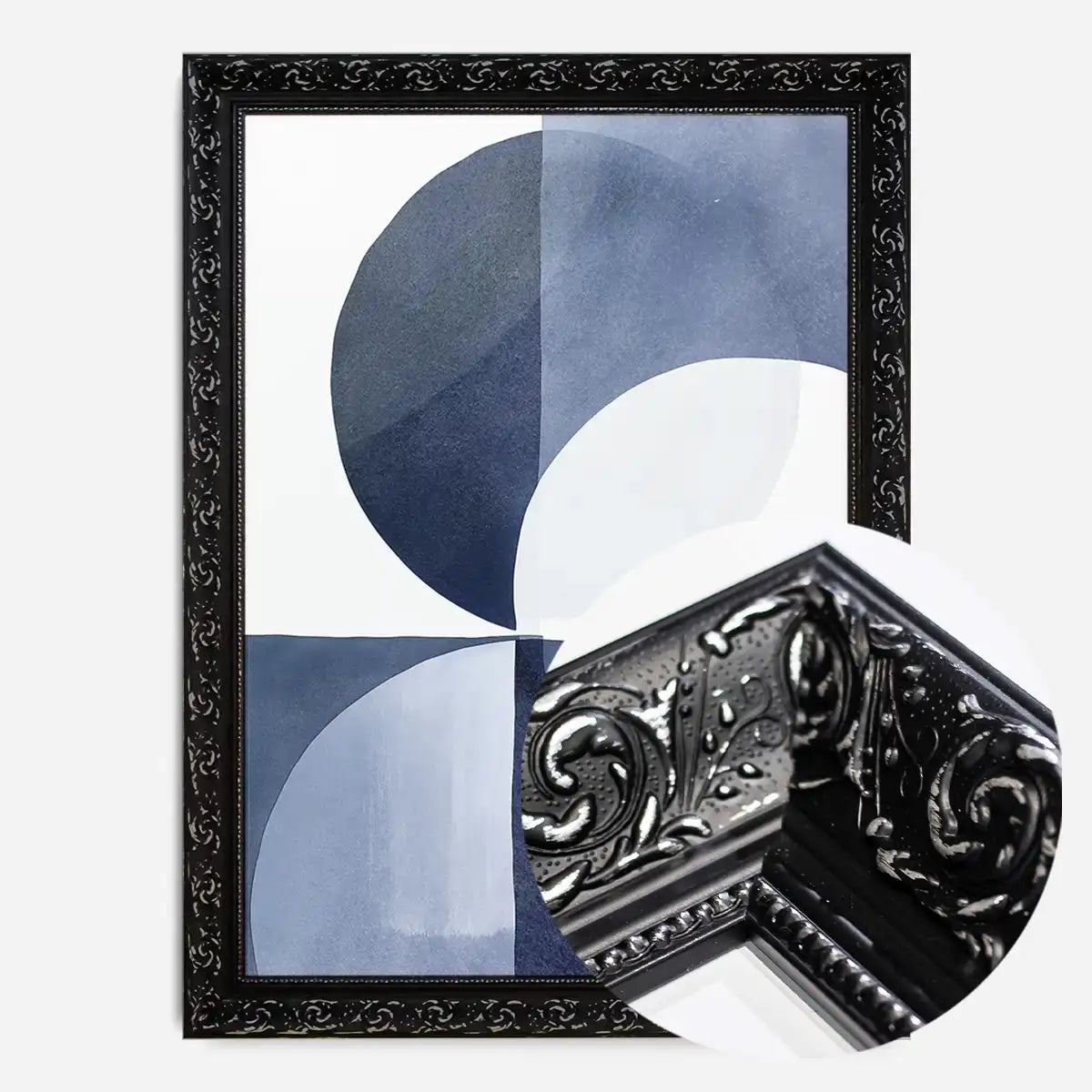 Boho Abstract Blue 4