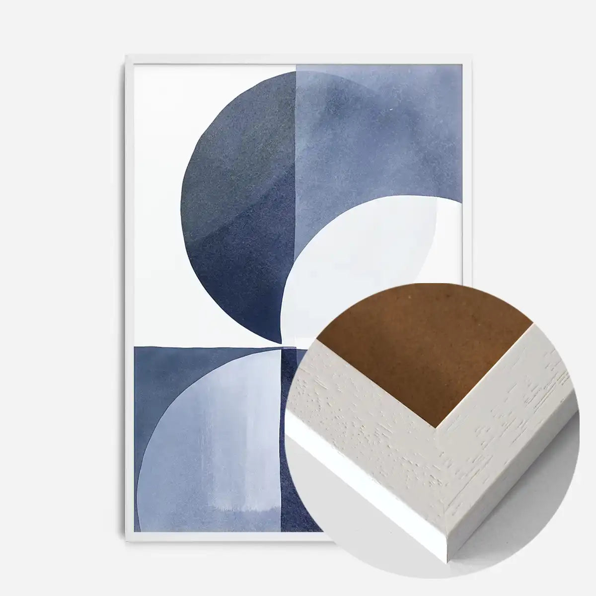 Boho Abstract Blue 4