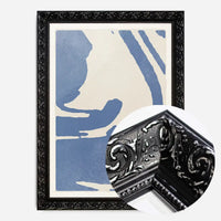 Abstract Swirls Blue 1