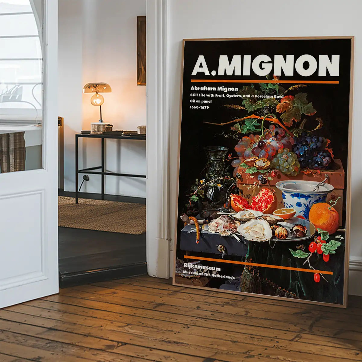 Abraham Mignon Still Life With Fruit Artist Poster