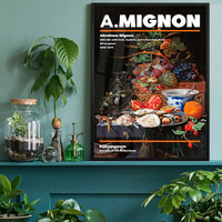 Abraham Mignon Still Life With Fruit Artist Poster