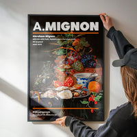 Abraham Mignon Still Life With Fruit Artist Poster