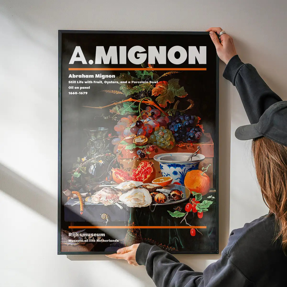 Abraham Mignon Still Life With Fruit Artist Poster
