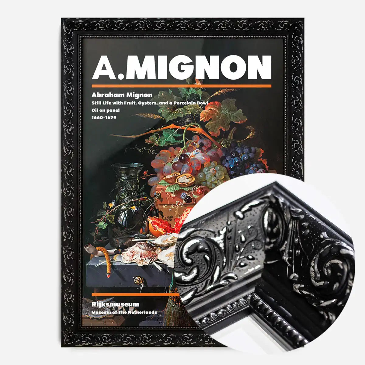 Abraham Mignon Still Life With Fruit Artist Poster