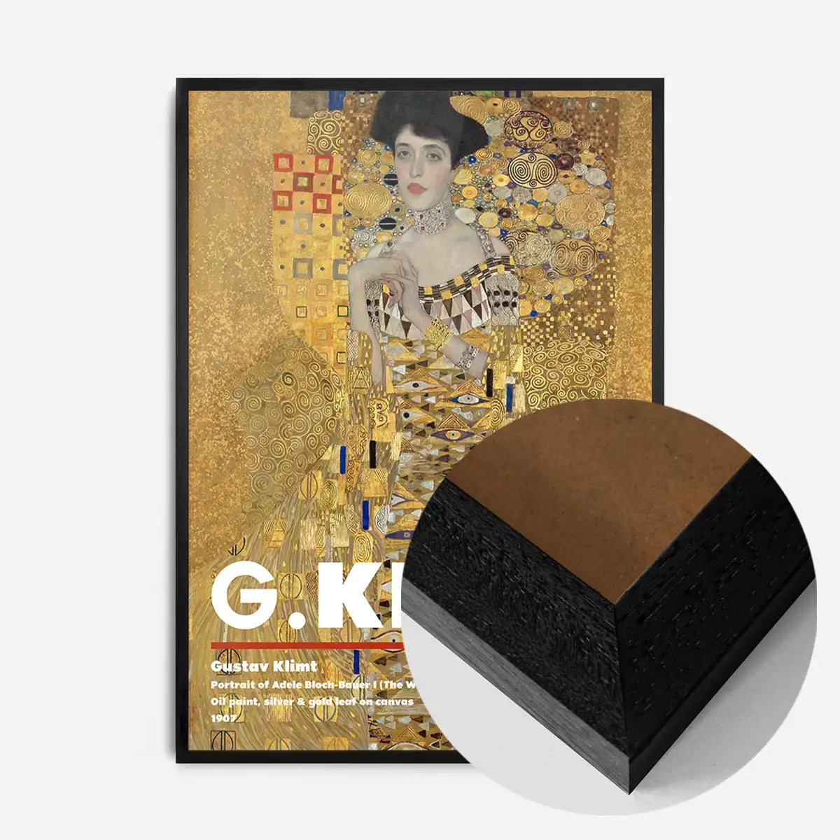 Gustav Klimt Portrait of Adele Artist Poster
