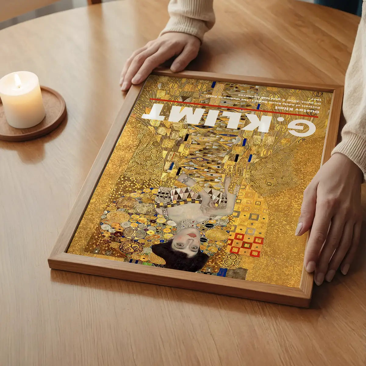 Gustav Klimt Portrait of Adele Artist Poster