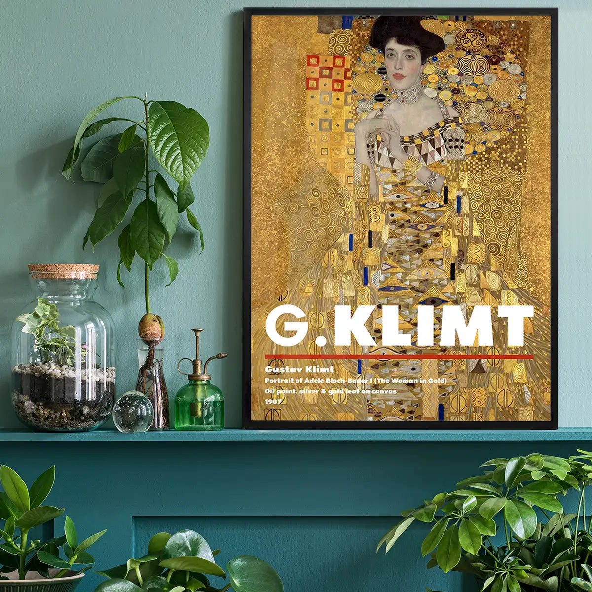 Gustav Klimt Portrait of Adele Artist Poster