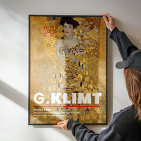 Gustav Klimt Portrait of Adele Artist Poster