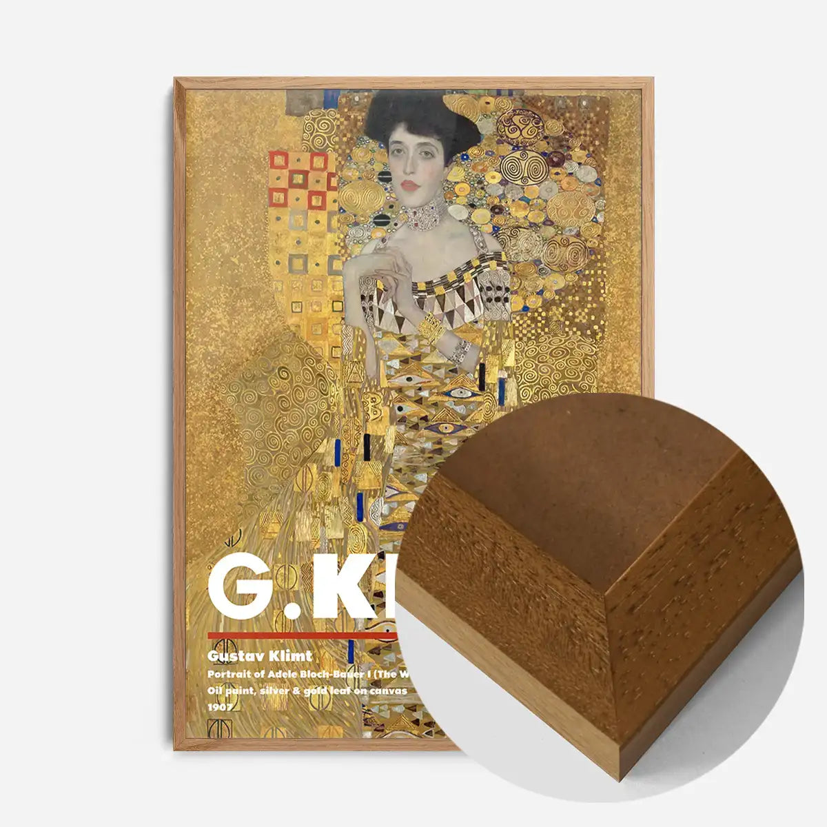 Gustav Klimt Portrait of Adele Artist Poster