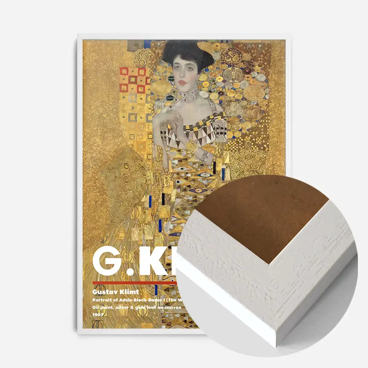 Gustav Klimt Portrait of Adele Artist Poster
