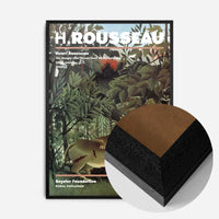Henri Rousseau Hungry Lion Artist Poster