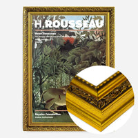 Henri Rousseau Hungry Lion Artist Poster