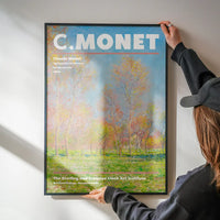 Claude Monet Sprintime Artist Poster