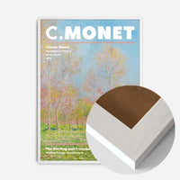 Claude Monet Sprintime Artist Poster