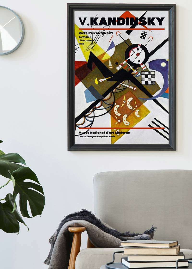 Vassily Kandinsky On White II Artist Poster