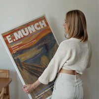 Edvard Munch The Scream Artist Poster