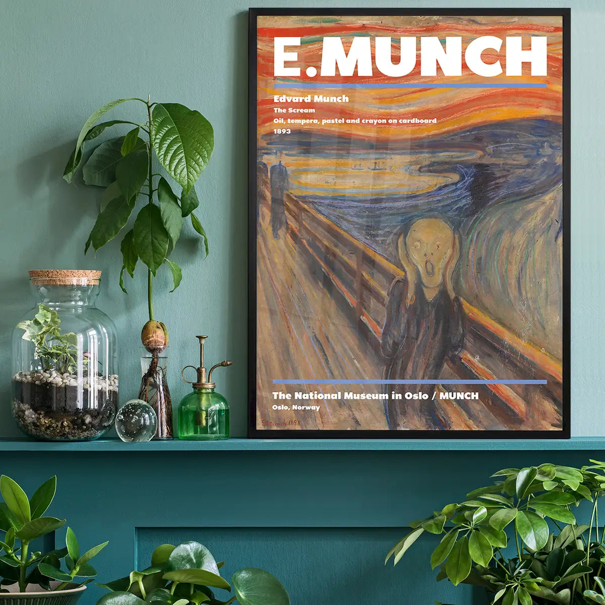Edvard Munch The Scream Artist Poster
