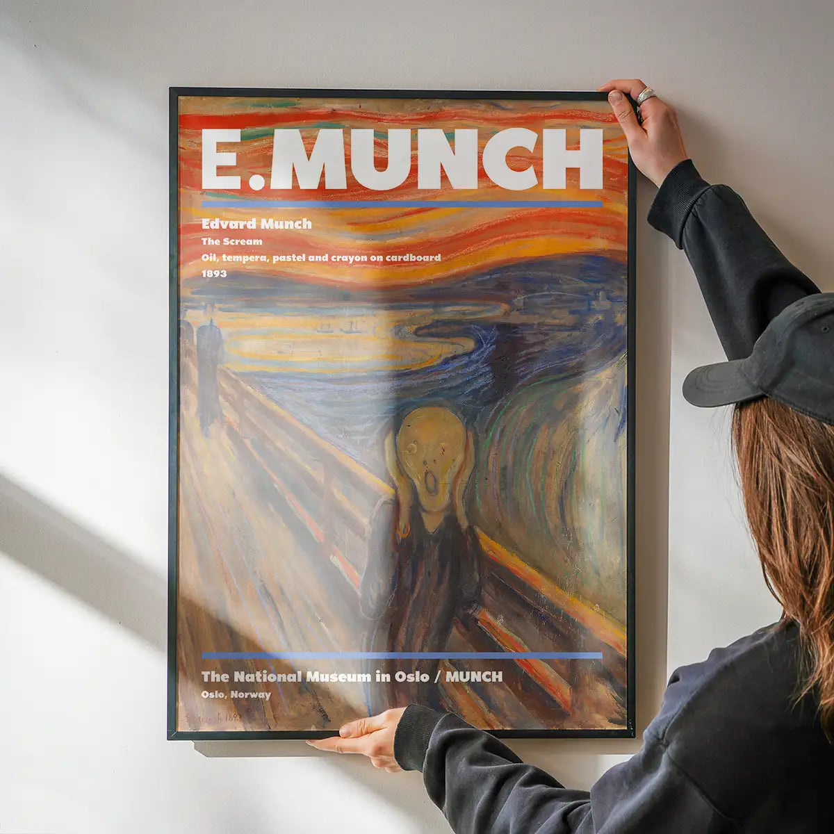 Edvard Munch The Scream Artist Poster